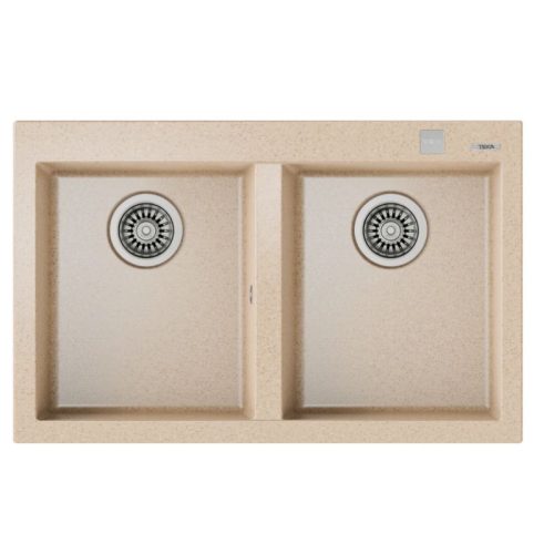 Chậu đá nhân tạo TEKA FORSQUARE 2B 790 BEIGE 115260016