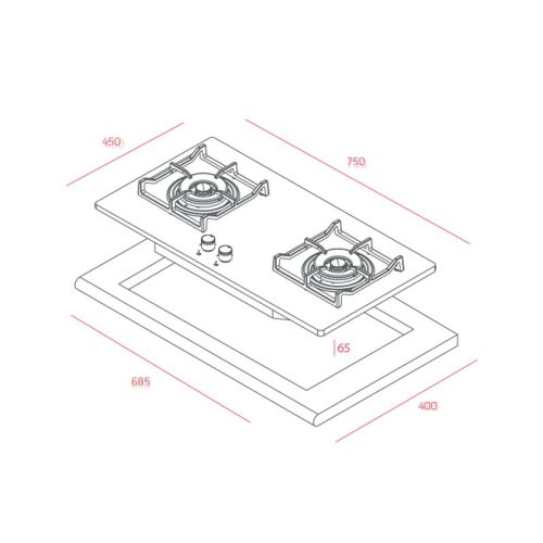kich thuoc bep gas teka gvi 75 2g ai al 2tr